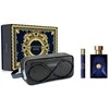 Kvepalų rinkinys vyrams Versace Dylan Blue Pour Homme (EDT, 100 ml + EDT, 10 ml + kosmetinė)