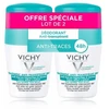 "Vichy" rutulinių antiperspirantų nuo baltų ir geltonų dėmių rinkinys 2 x 50 ml