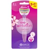 Wilkinson Sword vienkartinis skustuvas moterims My Intuition Comfort Cherry Blossom 3 + 1 vnt.