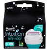 Wilkinson Sword Intuition Sensitive Care keičiami peiliukai moterims, 1 peiliukas
