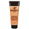 Woody's Hair And Kūno prausiklis prausiklis kūnui ir plaukams, 296 ml