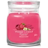 Yankee Candle Aromatinė žvakė Signature glass medium Raudonoji avietė 368 g