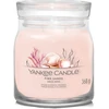 Yankee Candle Aromatinė žvakė Signature glass medium Rožinė Sands 368 g