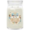 „Yankee Candle“ žvakė „Signature Vanilla Flurries“, didelė, 567 g