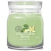 Yankee Candle Aromatinė žvakė Signature glass medium Vanilla Lime 368 g