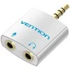 Vention audio adapteris 4 polių 3.5mm - 2x3.5mm 0.25m - Sidabrinis