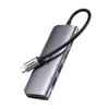 Adapteris HUB UGREEN CM195 USB-C prie HDMI, 2x USB-A 3.0, SD/TF, PD
