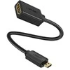 Adapteris UGREEN 20134 Micro HDMI į HDMI, 20cm (juodas)