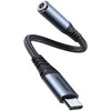 Garso adapteris Joyroom SY-C01 Type-C iki 3.5 mm (juodas)