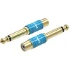 Vention audio adapteris 6.35mm - RCA - Mėlynas