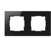 Avatto 2 Socket TS20 light switch frame (juodas)