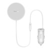 Baseus CW01 magnetinis automobilinio telefono laikiklis prie ventiliacijos tinklelio su automobiliniu įkrovikliu USB-C, 15W + 25W (baltas)