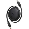 Baseus Free2Pull Mini USB-C į USB-C USB laidas, 60 W, 1, (juodas)
