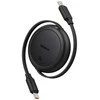 Baseus Free2Pull Mini USB-C į USB-C USB laidas, 60 W, 1, (juodas)