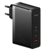 Baseus GaN5 Pro greitas įkroviklis 2C+U 140W (juodas)