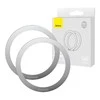 Baseus Halo magnetinis žiedas telefonams, MagSafe (sidabrinis)