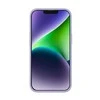 Baseus skystas silicio dioksidas iPhone 14 Plus Tok, stiklas ir valymo rinkinys (lila)