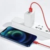Baseus Superior serijos USB į iPhone laidas, 2.4A, 1m - raudonas