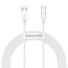 Baseus Superior serijos kabelis USB-C 66W 2m - Baltas