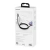 Baseus USB Type C - Lightning kabelis „Power Delivery“ greitam įkrovimui 20 W 1 m, juodas (CATLWJ-01) (Juodas)