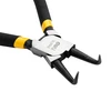 Vidinės sulenktos replės Deli Tools EDL0343 - 7"