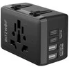 Blitzwolf BW-TA1 4 viename kelioninis adapteris su 2 USB + C + PD 20W