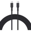 Kabelis Aukey CB-KCC101 USB-C į USB-C 1m (juodas)