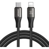 Joyroom Light-Speed USB-C laidas su Lightning SA25-CL3, 30 W, 2 m (juodas)