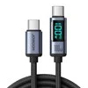 C tipo kabelis 100 W 1.2 m Joyroom S-CC100A16 (juodas)