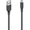 Vention USB 2.0 kištukas į mikro-B kištukas 2A 0.5 m ventiliacijos CTIBD (juodas)