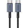 USB-C kabelis su USB-C Choetech XCC-1014, PD 60W 1.2 m (juodas)