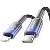 Kabelis USB-C Lightning Joyroom S-A42 30W 1.2m juodos spalvos