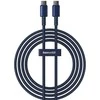 Baseus Tungsten Gold kabelis USB-C - USB-C 100W 2m - Mėlynas