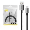 USB laidas per USB-C Baseus Superior 100W 2m (juodas)