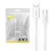 USB laidas per USB-C Baseus Superior 100W 0.25m (baltas)