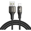 USB laidas į Lightning Joyroom SA25-AL3 / 3A / 1.2 m (juodas)