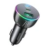 Automobilinis įkroviklis Joyroom JR-CL26, 2x USB-C PD, 1x USB 70W (juodas)