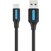 Įkrovimo laidas nuo USB-A 2.0 iki USB-C Vention COKBC 0.25 m (juodas)