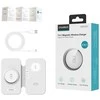 Choetech T616-F 3 viename indukcinis įkroviklis (baltas)