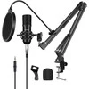 Kondensatoriaus mikrofonas Puluz PU612B Studio Broadcast