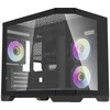 Darkflash Darflash FT418 kompiuterio dėklas + 6 aRGB ventiliatoriai (juodi)