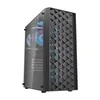 Darkflash DK351 Juodos spalvos ATX kompiuterio korpusas / Drakono formos esporto dizainas / 360 mm vandens aušinimas