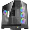 Darkflash DQX90 kompiuterio dėklas (juodas)