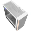 „Darkflash DS900WS“ kompiuterio korpusas (Baltas) + 4 ARGB ventiliatoriai