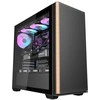 Darkflash DS900WS computer case (juodas) + 4 fans