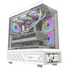 DarkFlash DS950V computer case with display (baltas) + 6 fans
