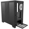 Darkflash DY450 kompiuterio dėklas be ventiliatorių (juodas)