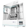 Darkflash DY450 PRO kompiuterio dėklas su ventiliatoriumi (baltas)