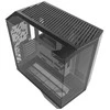 Darkflash DY470 kompiuterio korpusas without fans juodos spalvos