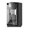 Darkflash DY470 kompiuterio korpusas without fans juodos spalvos